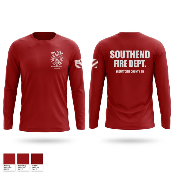 Long Sleeve Performance Shirt, SOUTHEND FIRE DEPARTMENT, Fire Department, Teamtime, Team time, sublimation, custom sports apparel, team uniforms, spirit wear, spiritwear, sports uniforms, custom shirts, team store, custom team store, fundraiser sports, apparel fundraiser