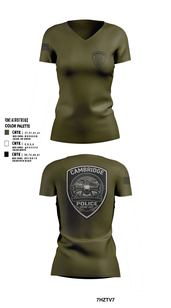 Womens Short Sleeve Vneck Shirt, RDC Outdoors, Police, Teamtime, Team time, sublimation, custom sports apparel, team uniforms, spirit wear, spiritwear, sports uniforms, custom shirts, team store, custom team store, fundraiser sports, apparel fundraiser