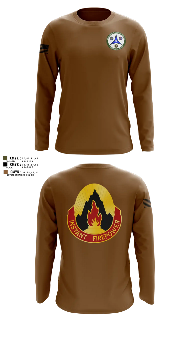 Long Sleeve Performance Shirt, 38th RSG, Army, Teamtime, Team time, sublimation, custom sports apparel, team uniforms, spirit wear, spiritwear, sports uniforms, custom shirts, team store, custom team store, fundraiser sports, apparel fundraiser