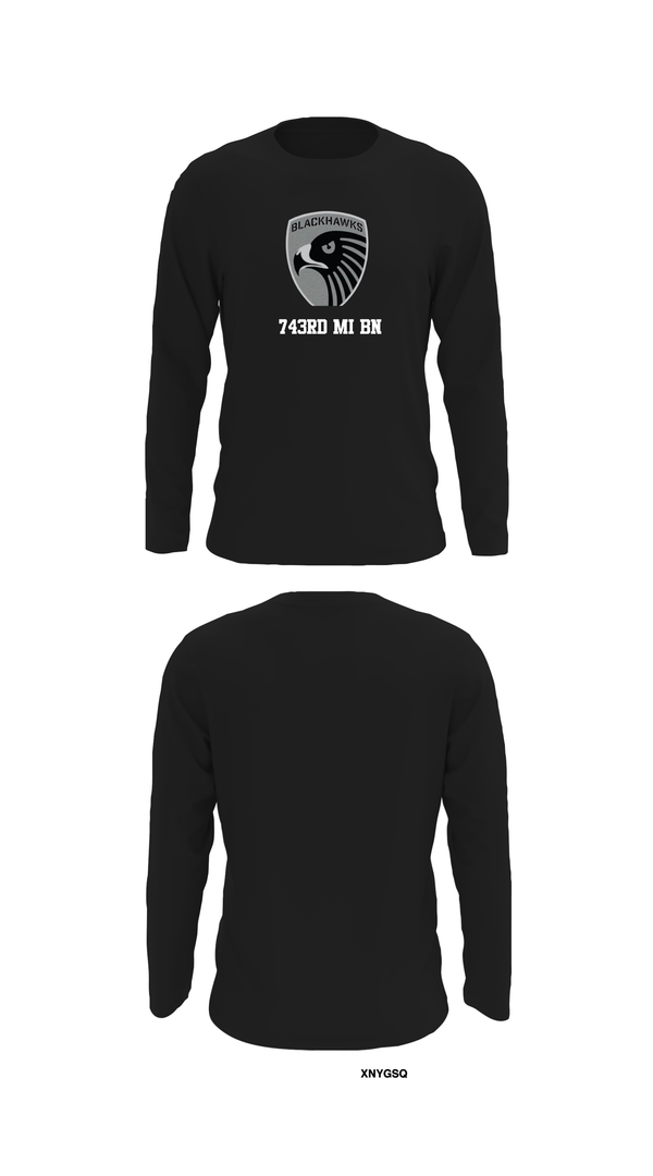 Long Sleeve Performance Shirt, 743rd MI BN, , Teamtime, Team time, sublimation, custom sports apparel, team uniforms, spirit wear, spiritwear, sports uniforms, custom shirts, team store, custom team store, fundraiser sports, apparel fundraiser