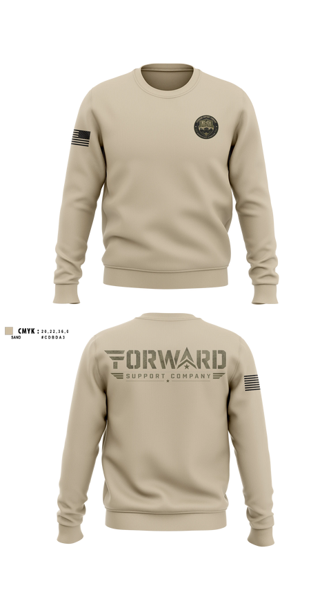 Crew Neck Sweatshirt, 44 IBCT-E-CO 250TH, , Teamtime, Team time, sublimation, custom sports apparel, team uniforms, spirit wear, spiritwear, sports uniforms, custom shirts, team store, custom team store, fundraiser sports, apparel fundraiser