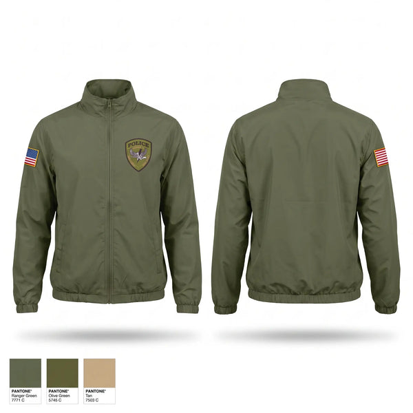 Windbreaker, Versailles SRT, Police, Teamtime, Team time, sublimation, custom sports apparel, team uniforms, spirit wear, spiritwear, sports uniforms, custom shirts, team store, custom team store, fundraiser sports, apparel fundraiser