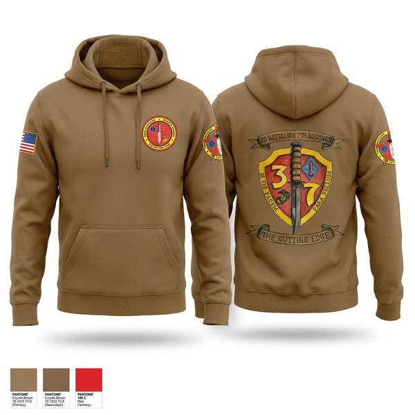 Hoodie, 3rd Battalion 7th Marines, Marines, Teamtime, Team time, sublimation, custom sports apparel, team uniforms, spirit wear, spiritwear, sports uniforms, custom shirts, team store, custom team store, fundraiser sports, apparel fundraiser