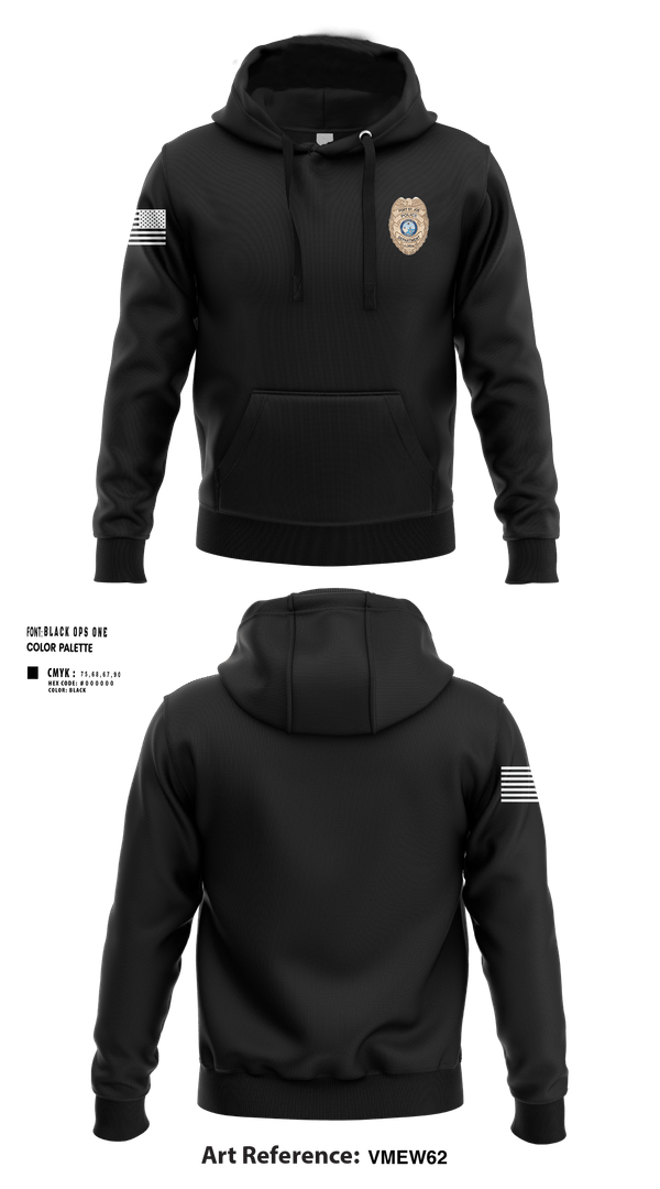 Hoodie, Port St. Joe Police Department, Police, Teamtime, Team time, sublimation, custom sports apparel, team uniforms, spirit wear, spiritwear, sports uniforms, custom shirts, team store, custom team store, fundraiser sports, apparel fundraiser