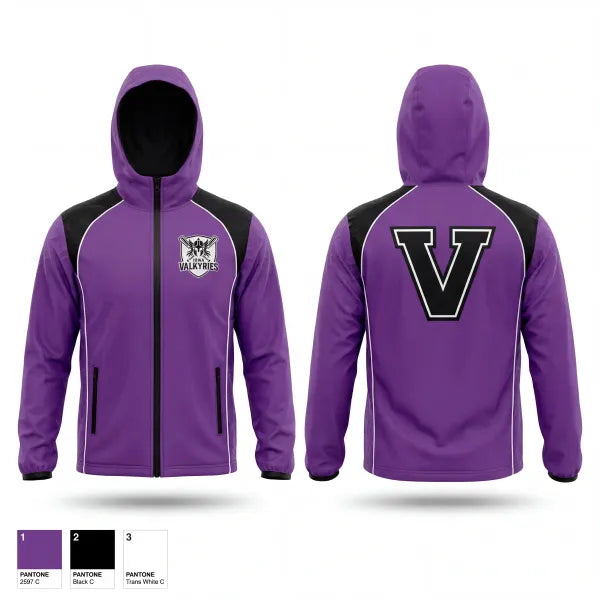 Windbreaker, Eastern Iowa Valkyries, Softball, Teamtime, Team time, sublimation, custom sports apparel, team uniforms, spirit wear, spiritwear, sports uniforms, custom shirts, team store, custom team store, fundraiser sports, apparel fundraiser