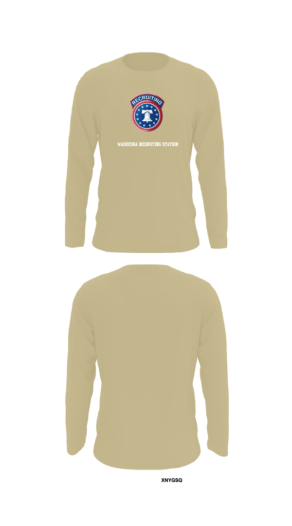 Long Sleeve Performance Shirt, Waukesha recruiting station, Army, Teamtime, Team time, sublimation, custom sports apparel, team uniforms, spirit wear, spiritwear, sports uniforms, custom shirts, team store, custom team store, fundraiser sports, apparel fundraiser