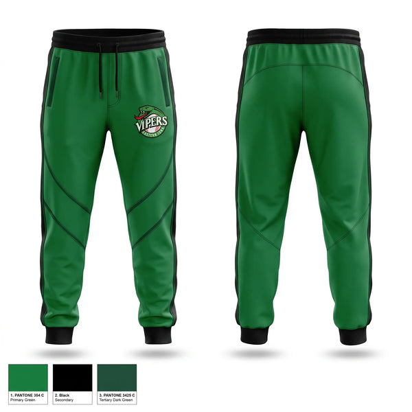 Sweatpants, Eastern Iowa Vipers, Baseball, Teamtime, Team time, sublimation, custom sports apparel, team uniforms, spirit wear, spiritwear, sports uniforms, custom shirts, team store, custom team store, fundraiser sports, apparel fundraiser