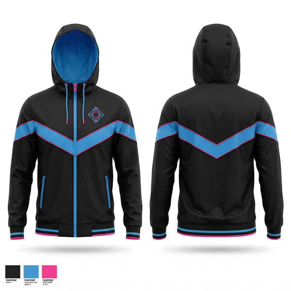 Windbreaker, Ohio Diamonds, Softball, Teamtime, Team time, sublimation, custom sports apparel, team uniforms, spirit wear, spiritwear, sports uniforms, custom shirts, team store, custom team store, fundraiser sports, apparel fundraiser