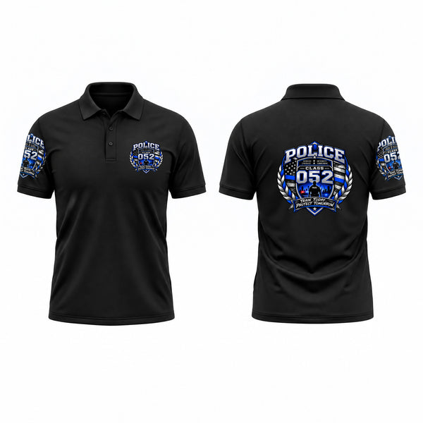 Short Sleeve Performance Polo, 052 Class, Police, Teamtime, Team time, sublimation, custom sports apparel, team uniforms, spirit wear, spiritwear, sports uniforms, custom shirts, team store, custom team store, fundraiser sports, apparel fundraiser