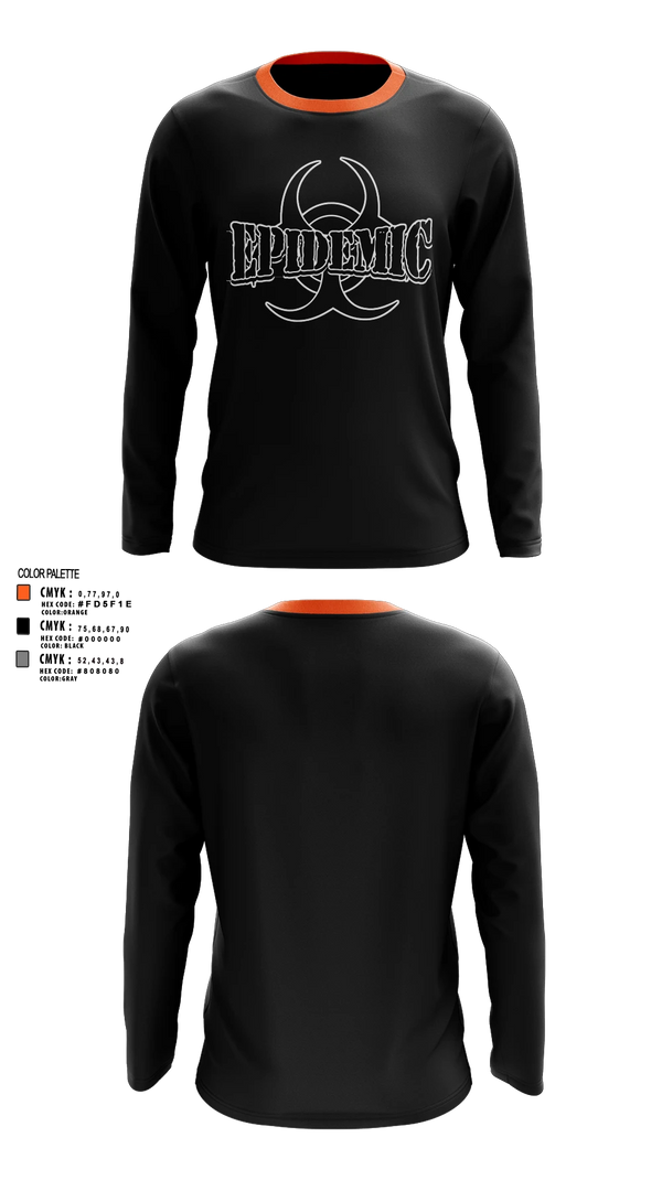 Long Sleeve Performance Shirt, Epidemic, Softball, Teamtime, Team time, sublimation, custom sports apparel, team uniforms, spirit wear, spiritwear, sports uniforms, custom shirts, team store, custom team store, fundraiser sports, apparel fundraiser