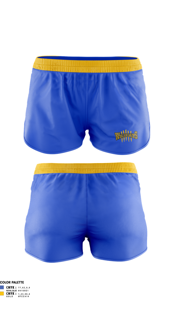 Womens Shorts, Richwoods Cheer, Cheer, Teamtime, Team time, sublimation, custom sports apparel, team uniforms, spirit wear, spiritwear, sports uniforms, custom shirts, team store, custom team store, fundraiser sports, apparel fundraiser