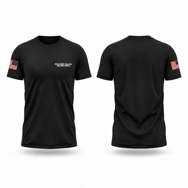 Short Sleeve Performance Shirt, Dinwiddie County Sheriffs Office, Police, Teamtime, Team time, sublimation, custom sports apparel, team uniforms, spirit wear, spiritwear, sports uniforms, custom shirts, team store, custom team store, fundraiser sports, apparel fundraiser