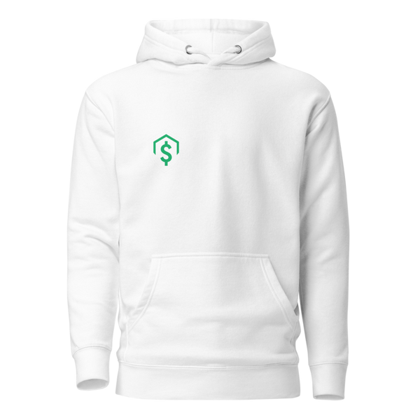 Unisex Hoodie - 1 - White