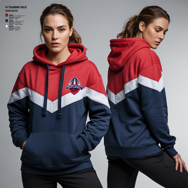 Hoodie, Grand Valley Youth Football, , Teamtime, Team time, sublimation, custom sports apparel, team uniforms, spirit wear, spiritwear, sports uniforms, custom shirts, team store, custom team store, fundraiser sports, apparel fundraiser