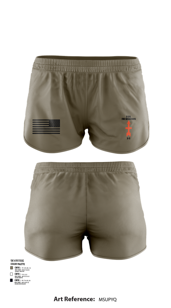 Ranger Panties, 2-127 D-CO, , Teamtime, Team time, sublimation, custom sports apparel, team uniforms, spirit wear, spiritwear, sports uniforms, custom shirts, team store, custom team store, fundraiser sports, apparel fundraiser
