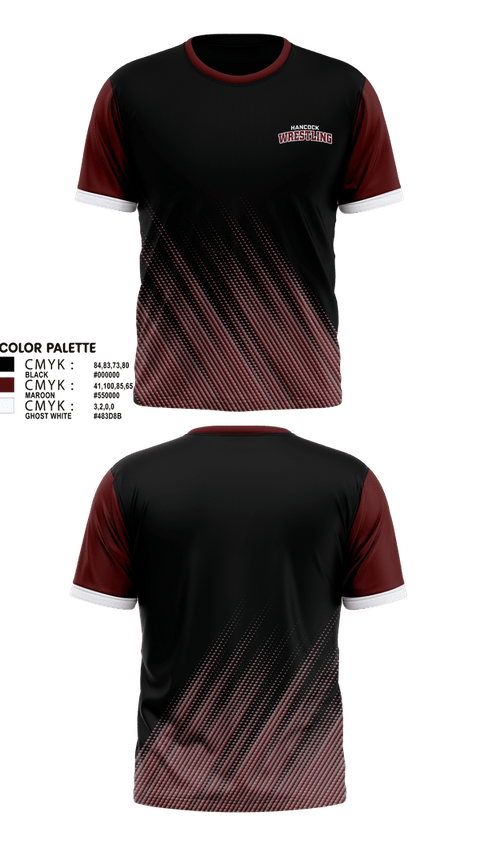 Short Sleeve Performance Shirt, Hancock Wrestling, Wrestling, Teamtime, Team time, sublimation, custom sports apparel, team uniforms, spirit wear, spiritwear, sports uniforms, custom shirts, team store, custom team store, fundraiser sports, apparel fundraiser