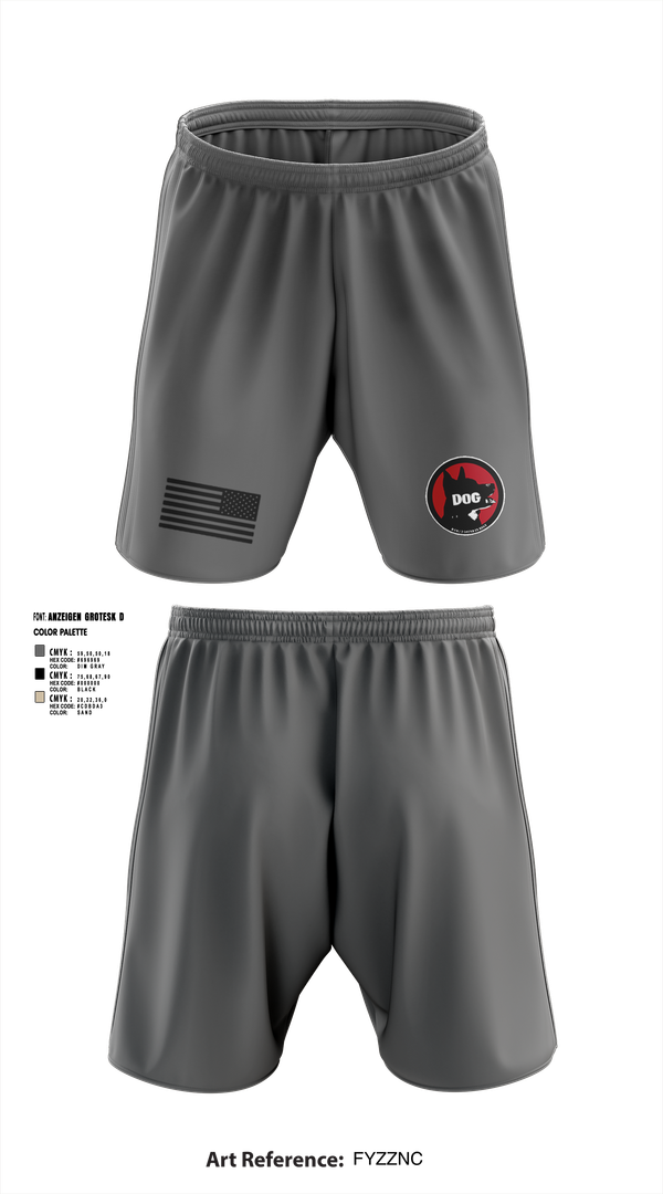 Athletic Shorts With Pockets, Dog Company, , Teamtime, Team time, sublimation, custom sports apparel, team uniforms, spirit wear, spiritwear, sports uniforms, custom shirts, team store, custom team store, fundraiser sports, apparel fundraiser