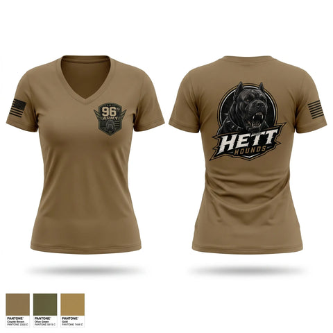 Womens Short Sleeve Vneck Shirt, 96TH TC, Army, Teamtime, Team time, sublimation, custom sports apparel, team uniforms, spirit wear, spiritwear, sports uniforms, custom shirts, team store, custom team store, fundraiser sports, apparel fundraiser