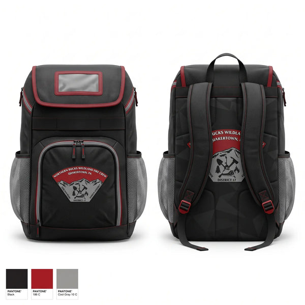 Gear Bag, NBWFC, Fire Department, Teamtime, Team time, sublimation, custom sports apparel, team uniforms, spirit wear, spiritwear, sports uniforms, custom shirts, team store, custom team store, fundraiser sports, apparel fundraiser