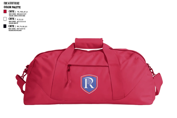 Duffle Bag, RICS Raiders, Army, Teamtime, Team time, sublimation, custom sports apparel, team uniforms, spirit wear, spiritwear, sports uniforms, custom shirts, team store, custom team store, fundraiser sports, apparel fundraiser