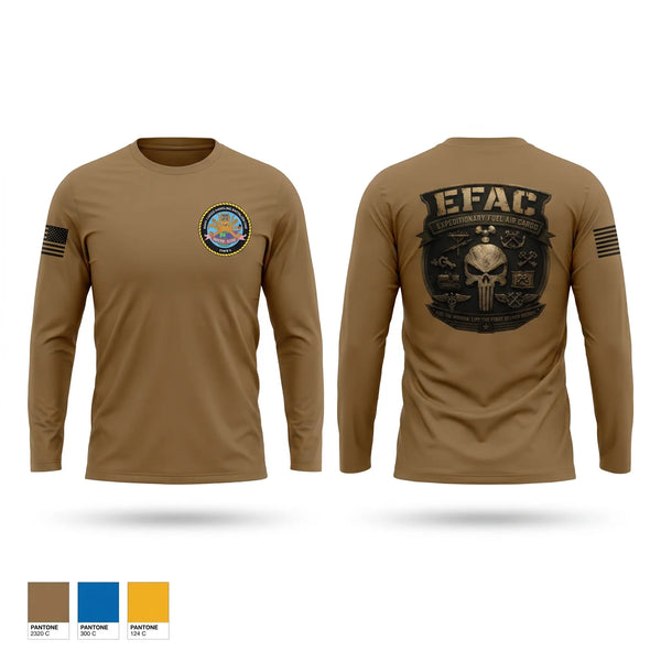 Long Sleeve Performance Shirt, EFAC, Navy, Teamtime, Team time, sublimation, custom sports apparel, team uniforms, spirit wear, spiritwear, sports uniforms, custom shirts, team store, custom team store, fundraiser sports, apparel fundraiser