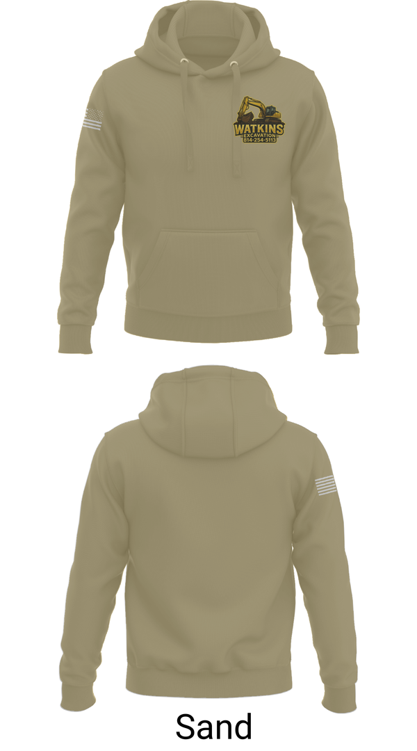 Hoodie, 252 EngineersWatkins Excavation, , Teamtime, Team time, sublimation, custom sports apparel, team uniforms, spirit wear, spiritwear, sports uniforms, custom shirts, team store, custom team store, fundraiser sports, apparel fundraiser