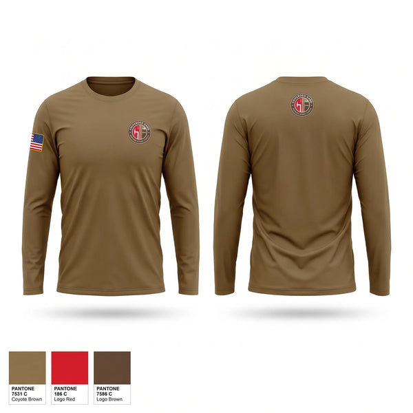 Long Sleeve Performance Shirt, JROTC, Army, Teamtime, Team time, sublimation, custom sports apparel, team uniforms, spirit wear, spiritwear, sports uniforms, custom shirts, team store, custom team store, fundraiser sports, apparel fundraiser