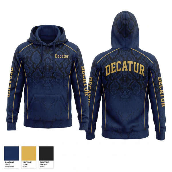 Hoodie, Decator, , Teamtime, Team time, sublimation, custom sports apparel, team uniforms, spirit wear, spiritwear, sports uniforms, custom shirts, team store, custom team store, fundraiser sports, apparel fundraiser