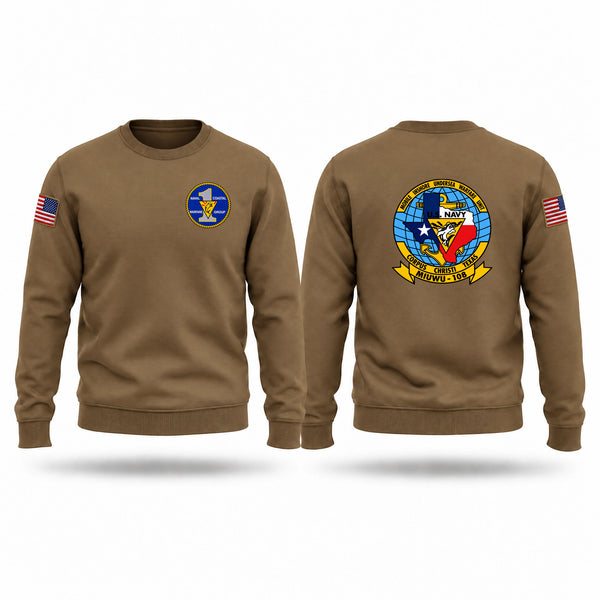Crew Neck Sweatshirt, Mobile Inshore Undersea Warfare Unit 108, Navy, Teamtime, Team time, sublimation, custom sports apparel, team uniforms, spirit wear, spiritwear, sports uniforms, custom shirts, team store, custom team store, fundraiser sports, apparel fundraiser