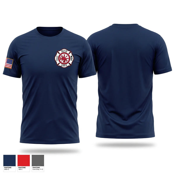 Short Sleeve Performance Shirt, Hallock Fire, Fire Department, Teamtime, Team time, sublimation, custom sports apparel, team uniforms, spirit wear, spiritwear, sports uniforms, custom shirts, team store, custom team store, fundraiser sports, apparel fundraiser