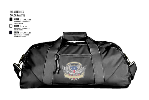 Duffle Bag, 182nd Field Artillery, Army, Teamtime, Team time, sublimation, custom sports apparel, team uniforms, spirit wear, spiritwear, sports uniforms, custom shirts, team store, custom team store, fundraiser sports, apparel fundraiser