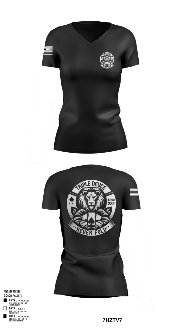 Women's Short Sleeve Vneck Shirt, BPOA 222, Police, Teamtime, Team time, sublimation, custom sports apparel, team uniforms, spirit wear, spiritwear, sports uniforms, custom shirts, team store, custom team store, fundraiser sports, apparel fundraiser