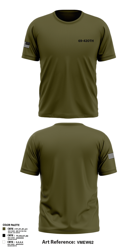 Short Sleeve Performance Shirt, 69-420th, National Guard, Teamtime, Team time, sublimation, custom sports apparel, team uniforms, spirit wear, spiritwear, sports uniforms, custom shirts, team store, custom team store, fundraiser sports, apparel fundraiser
