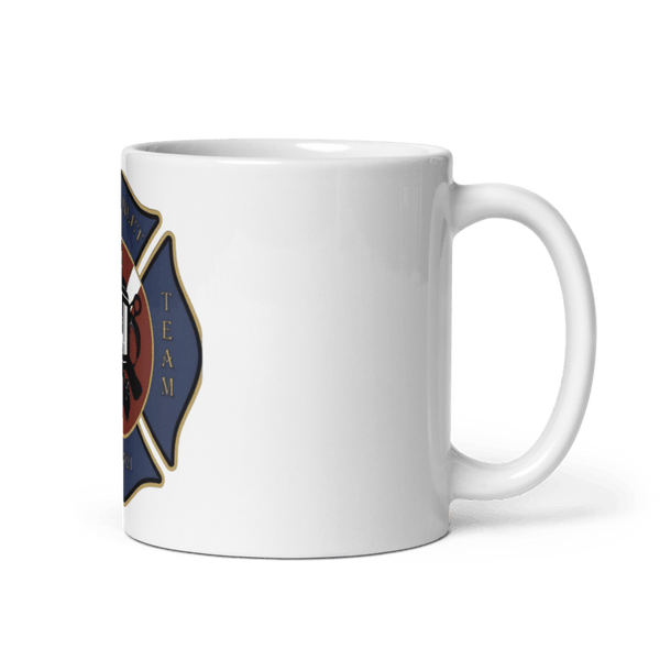 Middle Inlet dive team 36198807 White Glossy Mug - Large