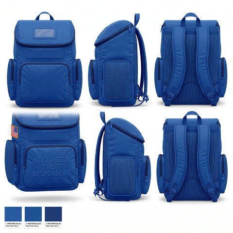 Gear Bag, ALEXANDER FIRE RESPONDERS, EMS/EMT, Teamtime, Team time, sublimation, custom sports apparel, team uniforms, spirit wear, spiritwear, sports uniforms, custom shirts, team store, custom team store, fundraiser sports, apparel fundraiser