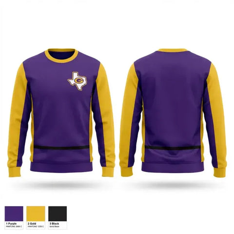 Crew Neck Sweatshirt, Granbury Pirates, Softball, Teamtime, Team time, sublimation, custom sports apparel, team uniforms, spirit wear, spiritwear, sports uniforms, custom shirts, team store, custom team store, fundraiser sports, apparel fundraiser