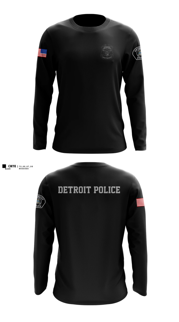 Long Sleeve Performance Shirt, 12th Precinct Special Operations, Police, Teamtime, Team time, sublimation, custom sports apparel, team uniforms, spirit wear, spiritwear, sports uniforms, custom shirts, team store, custom team store, fundraiser sports, apparel fundraiser