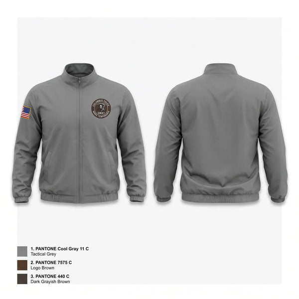 Windbreaker, Columbus SWAT, Police, Teamtime, Team time, sublimation, custom sports apparel, team uniforms, spirit wear, spiritwear, sports uniforms, custom shirts, team store, custom team store, fundraiser sports, apparel fundraiser