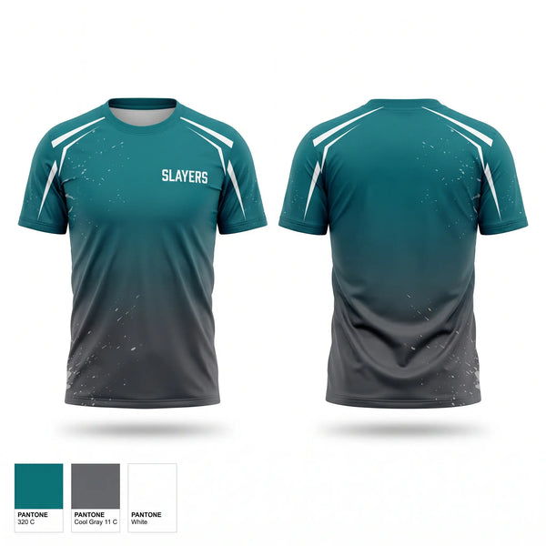 Short Sleeve Performance Shirt, SLAYERS, Softball, Teamtime, Team time, sublimation, custom sports apparel, team uniforms, spirit wear, spiritwear, sports uniforms, custom shirts, team store, custom team store, fundraiser sports, apparel fundraiser