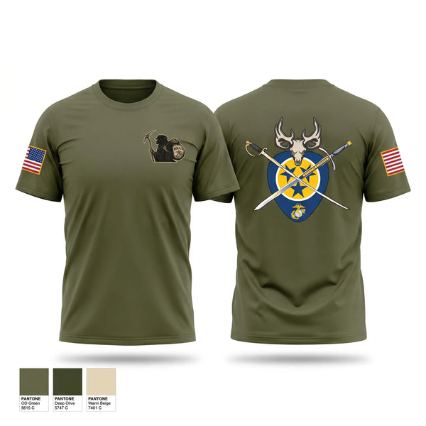 Old School Cotton Feel Shirt, RSS Clarksville, Marines, Teamtime, Team time, sublimation, custom sports apparel, team uniforms, spirit wear, spiritwear, sports uniforms, custom shirts, team store, custom team store, fundraiser sports, apparel fundraiser