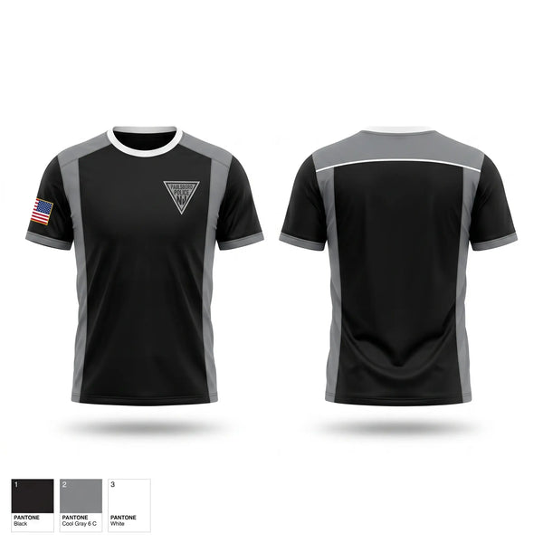 Short Sleeve Performance Shirt, Paulsboro Police Department, Police, Teamtime, Team time, sublimation, custom sports apparel, team uniforms, spirit wear, spiritwear, sports uniforms, custom shirts, team store, custom team store, fundraiser sports, apparel fundraiser