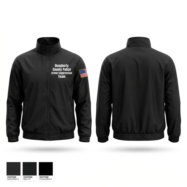 Windbreaker, Dougherty County Police Crime Suppression Team, Police, Teamtime, Team time, sublimation, custom sports apparel, team uniforms, spirit wear, spiritwear, sports uniforms, custom shirts, team store, custom team store, fundraiser sports, apparel fundraiser