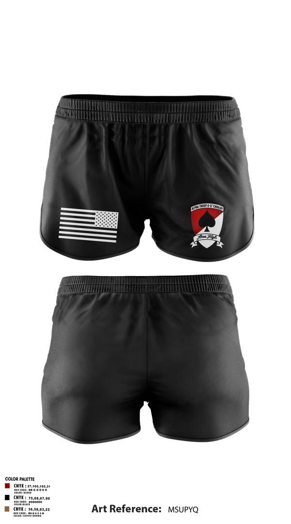 Ranger Panties, ATRP 6-17 ACS, , Teamtime, Team time, sublimation, custom sports apparel, team uniforms, spirit wear, spiritwear, sports uniforms, custom shirts, team store, custom team store, fundraiser sports, apparel fundraiser
