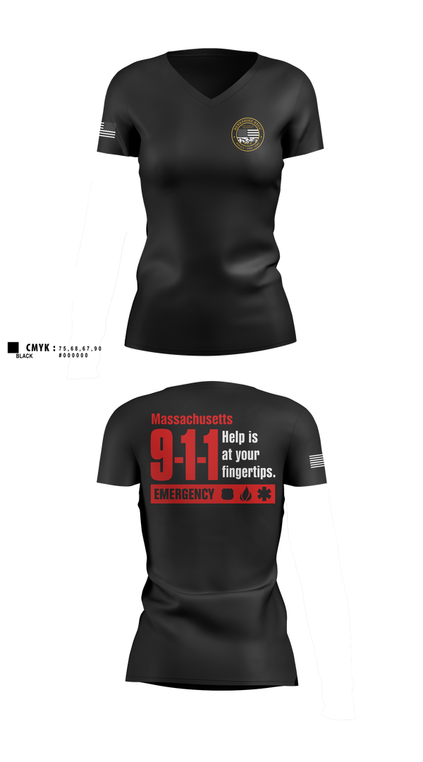 Womens Short Sleeve Vneck Shirt, Berkshire RECC, Police, Teamtime, Team time, sublimation, custom sports apparel, team uniforms, spirit wear, spiritwear, sports uniforms, custom shirts, team store, custom team store, fundraiser sports, apparel fundraiser