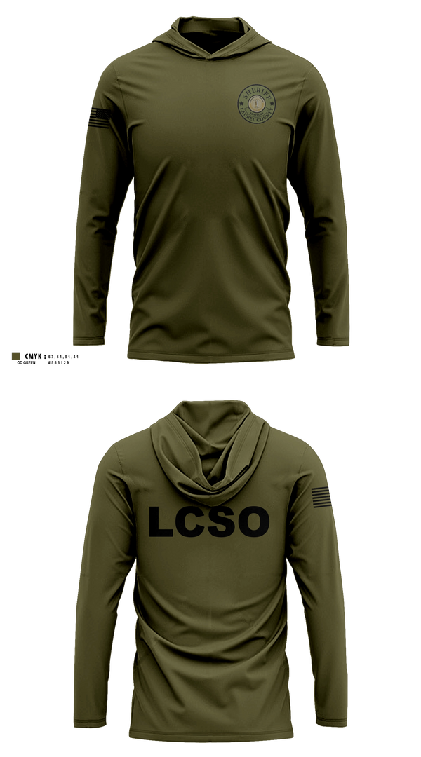 Long Sleeve hooded sunshirt, LAUREL COUNTY SHERIFFS OFFICE, Police, Teamtime, Team time, sublimation, custom sports apparel, team uniforms, spirit wear, spiritwear, sports uniforms, custom shirts, team store, custom team store, fundraiser sports, apparel fundraiser