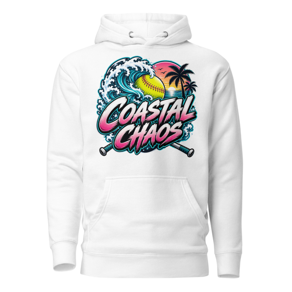 Unisex Hoodie - 1 - White