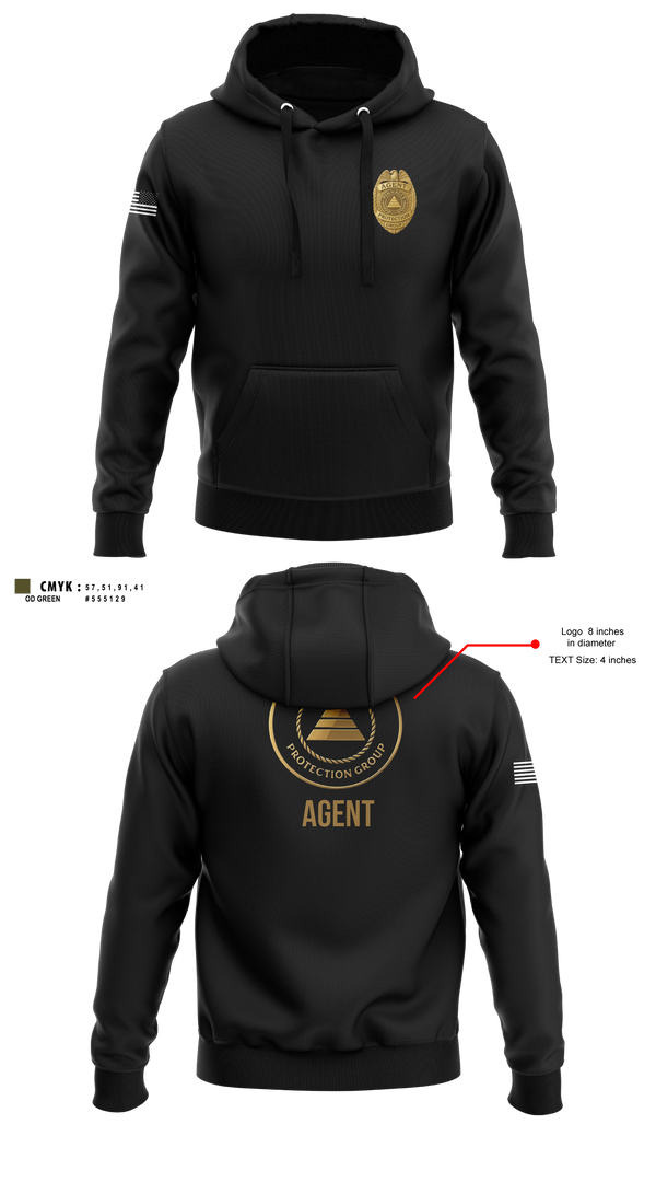 Hoodie, Pinnacle Protection Group, , Teamtime, Team time, sublimation, custom sports apparel, team uniforms, spirit wear, spiritwear, sports uniforms, custom shirts, team store, custom team store, fundraiser sports, apparel fundraiser