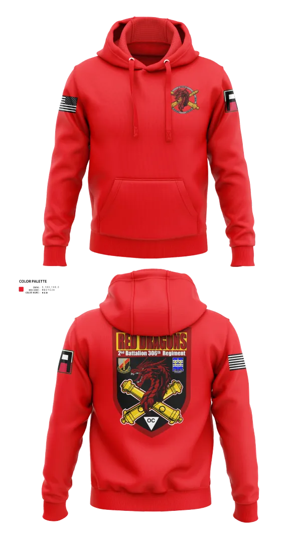 Hoodie, 2-306th FAR, Army, Teamtime, Team time, sublimation, custom sports apparel, team uniforms, spirit wear, spiritwear, sports uniforms, custom shirts, team store, custom team store, fundraiser sports, apparel fundraiser