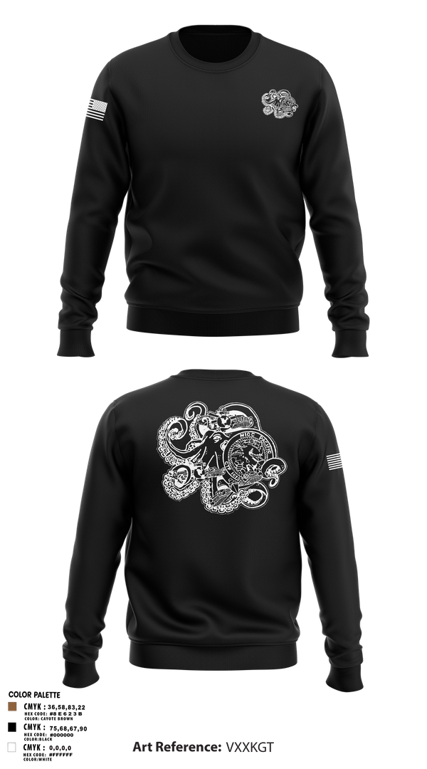 Crew Neck Sweatshirt, DIRSUP SURFACE, , Teamtime, Team time, sublimation, custom sports apparel, team uniforms, spirit wear, spiritwear, sports uniforms, custom shirts, team store, custom team store, fundraiser sports, apparel fundraiser