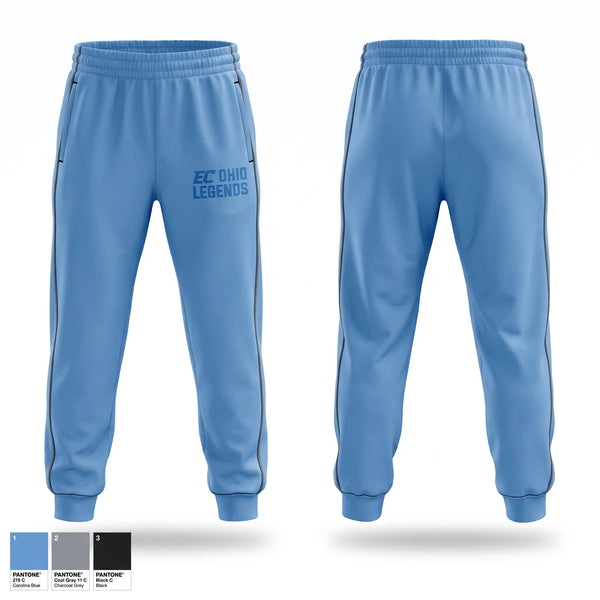 Sweatpants, EC Ohio Legends, Softball, Teamtime, Team time, sublimation, custom sports apparel, team uniforms, spirit wear, spiritwear, sports uniforms, custom shirts, team store, custom team store, fundraiser sports, apparel fundraiser
